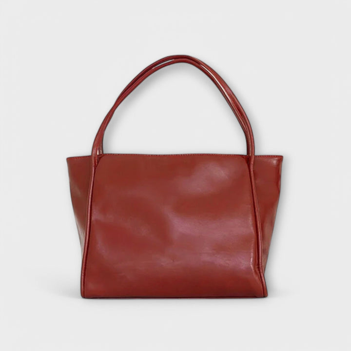 Ambra — Borsa Donna Grande a Spalla Shopper con Manici Lunghi, Lina Milano