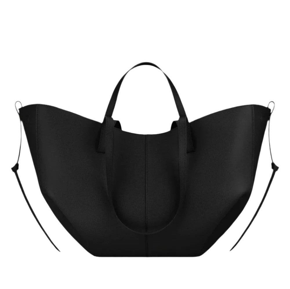 Angelica — Borsa Donna Grande a Spalla Morbida in Pelle a Mezzaluna, Lina Milano
