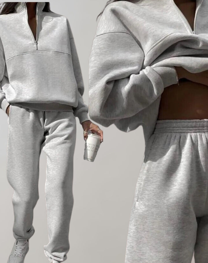 Bice — Pigiami da Donna Invernali in Pile con Zip Corta e Polsini, Lina Milano