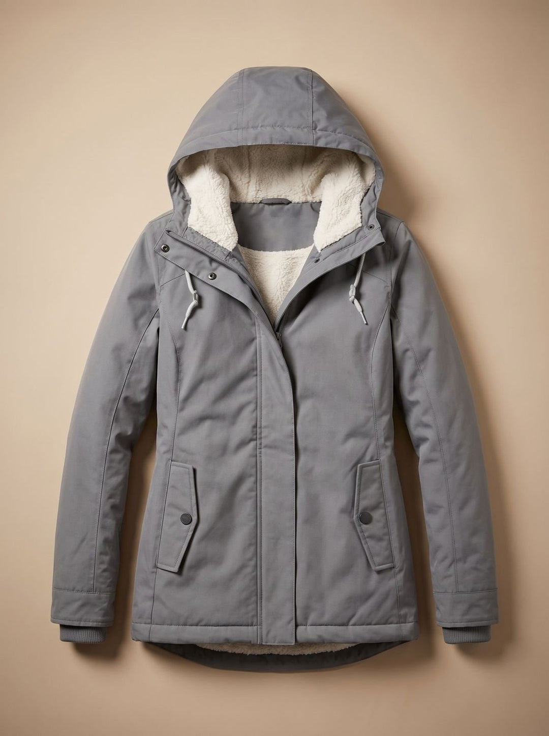 Daria — Giubbotti Donna Invernali, con Cappuccio e Fodera in Pile, Lina Milano