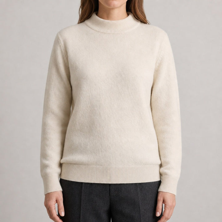 Fiorenza — Maglione in Cashmere Donna con Collo a Lupetto, Lina Milano