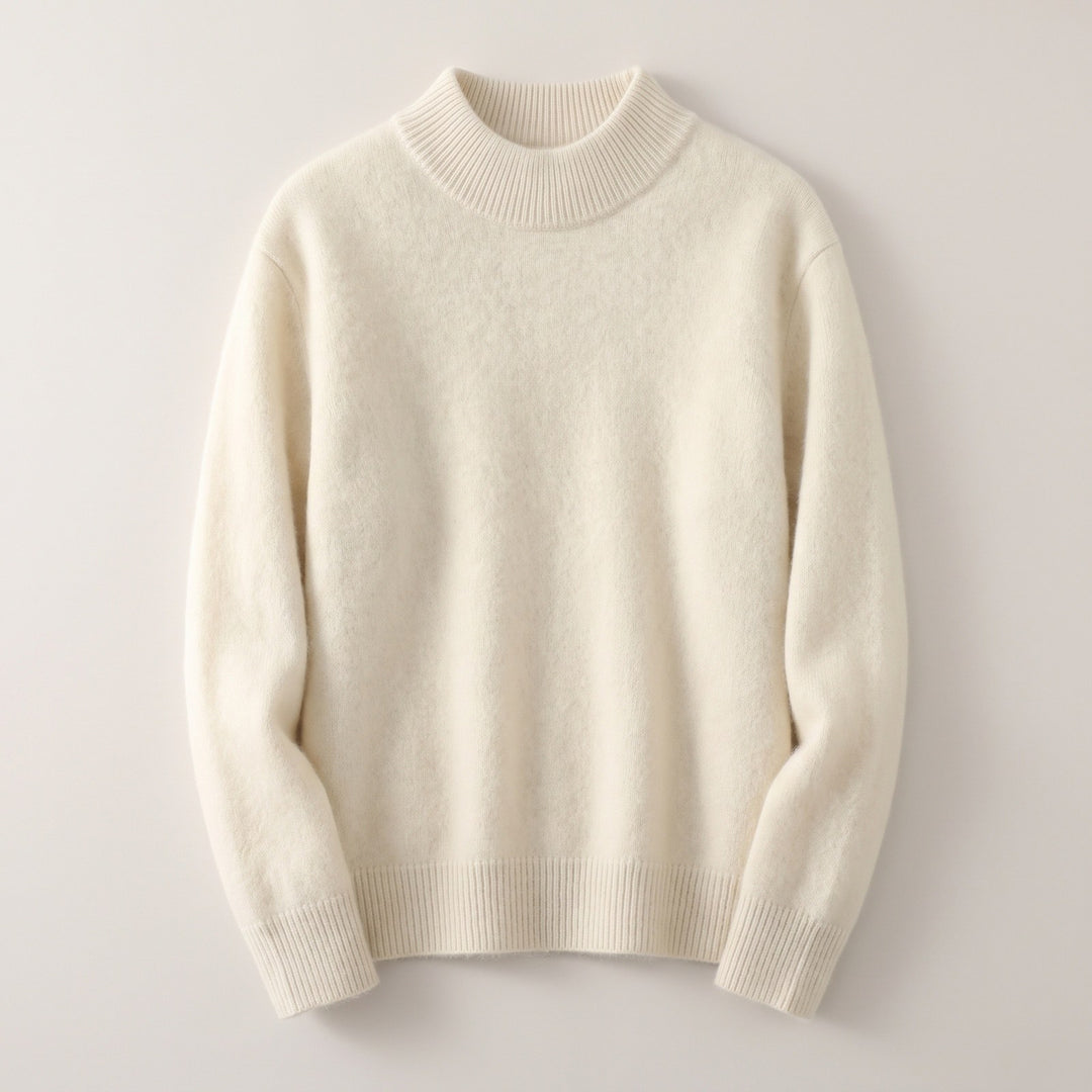 Fiorenza — Maglione in Cashmere Donna con Collo a Lupetto, Lina Milano