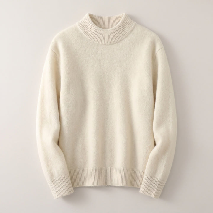 Fiorenza — Maglione in Cashmere Donna con Collo a Lupetto, Lina Milano