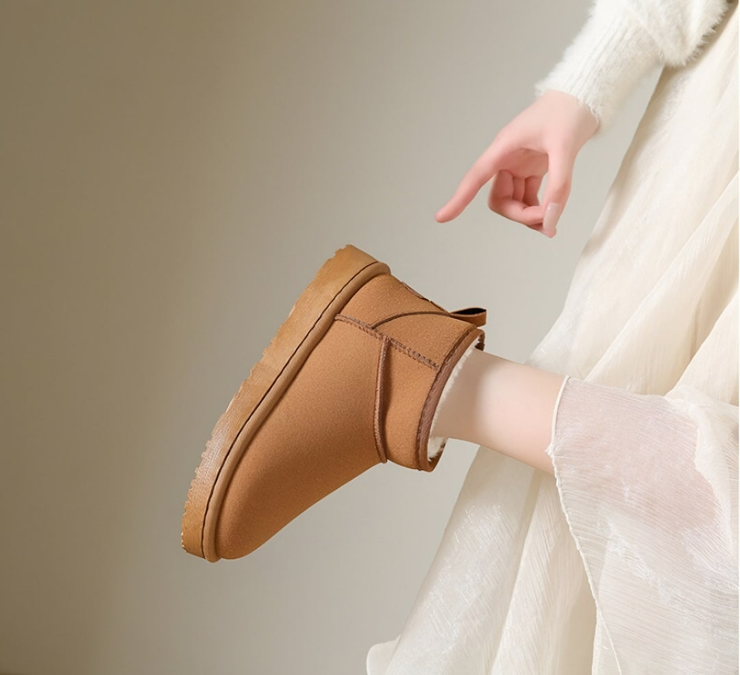 Giuseppina — Stivaletti Invernali Donna Bassi con Fodera Calda, Lina Milano