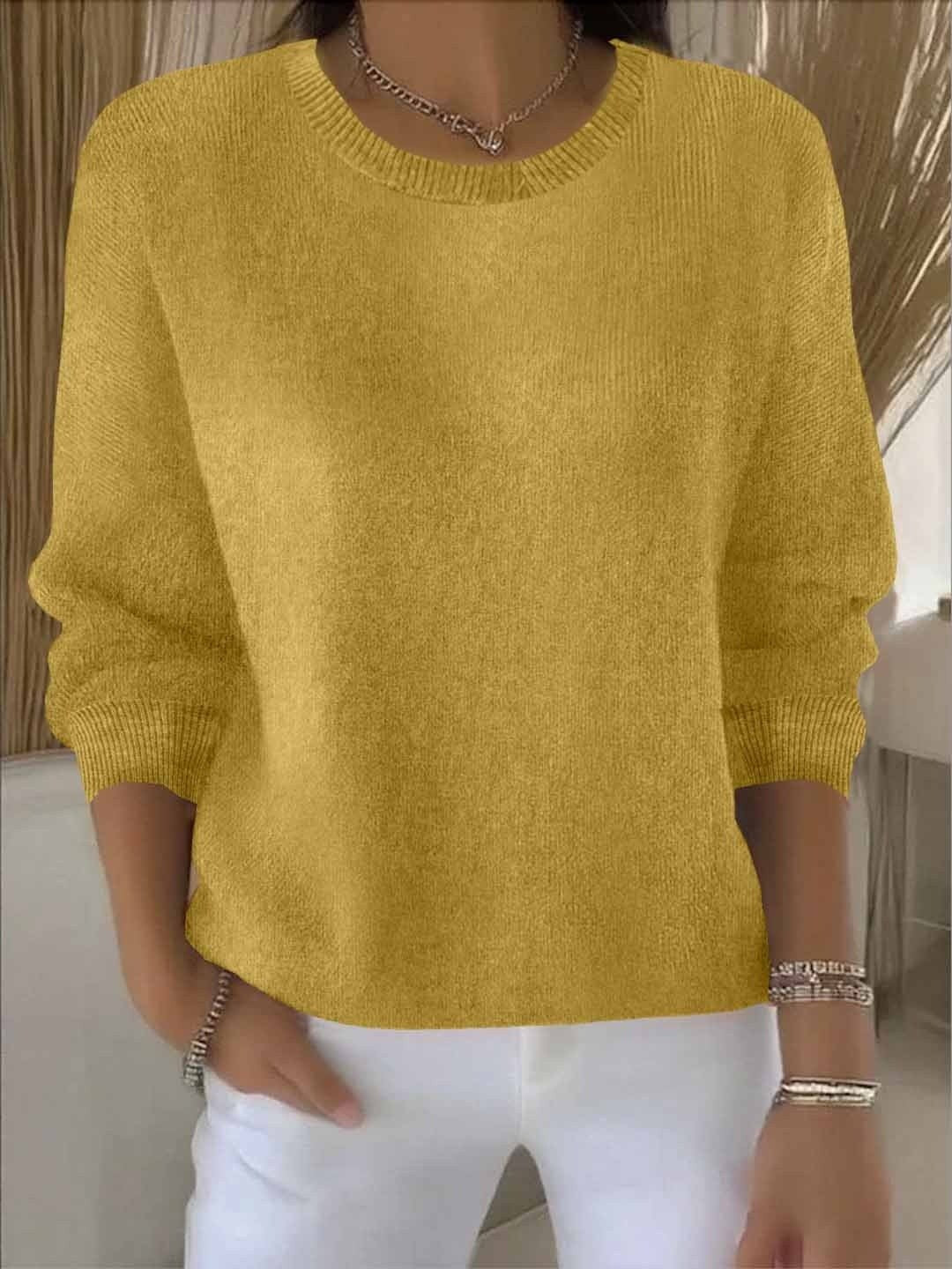 Ida — Maglione Oversize Donna in Maglia Fine Girocollo, Lina Milano