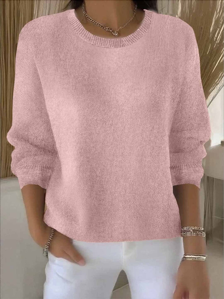 Ida — Maglione Oversize Donna in Maglia Fine Girocollo, Lina Milano