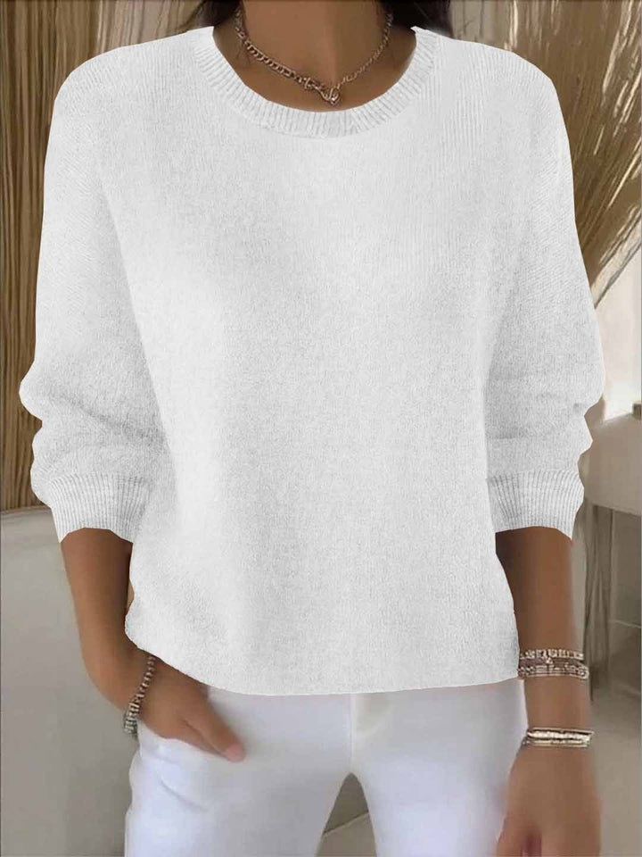 Ida — Maglione Oversize Donna in Maglia Fine Girocollo, Lina Milano