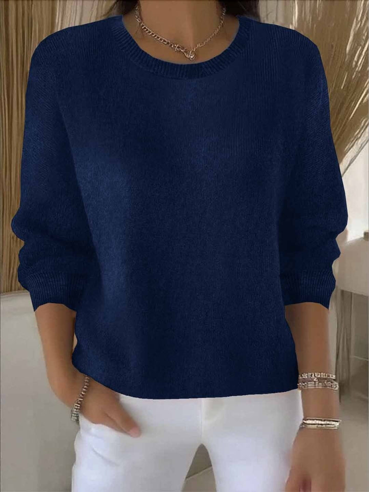 Ida — Maglione Oversize Donna in Maglia Fine Girocollo, Lina Milano
