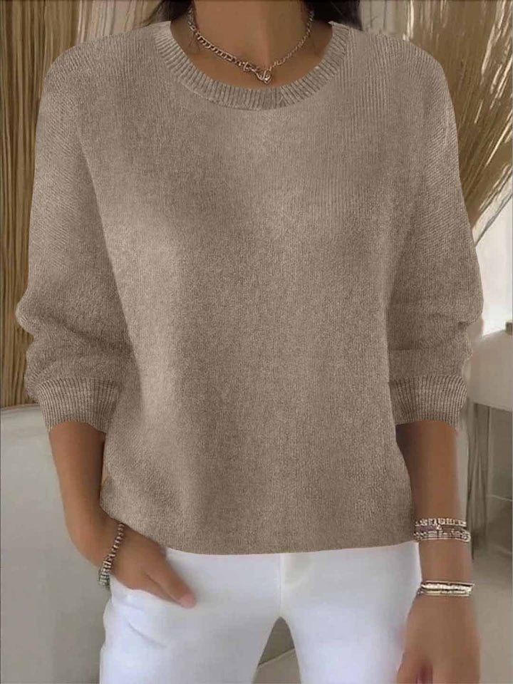 Ida — Maglione Oversize Donna in Maglia Fine Girocollo, Lina Milano