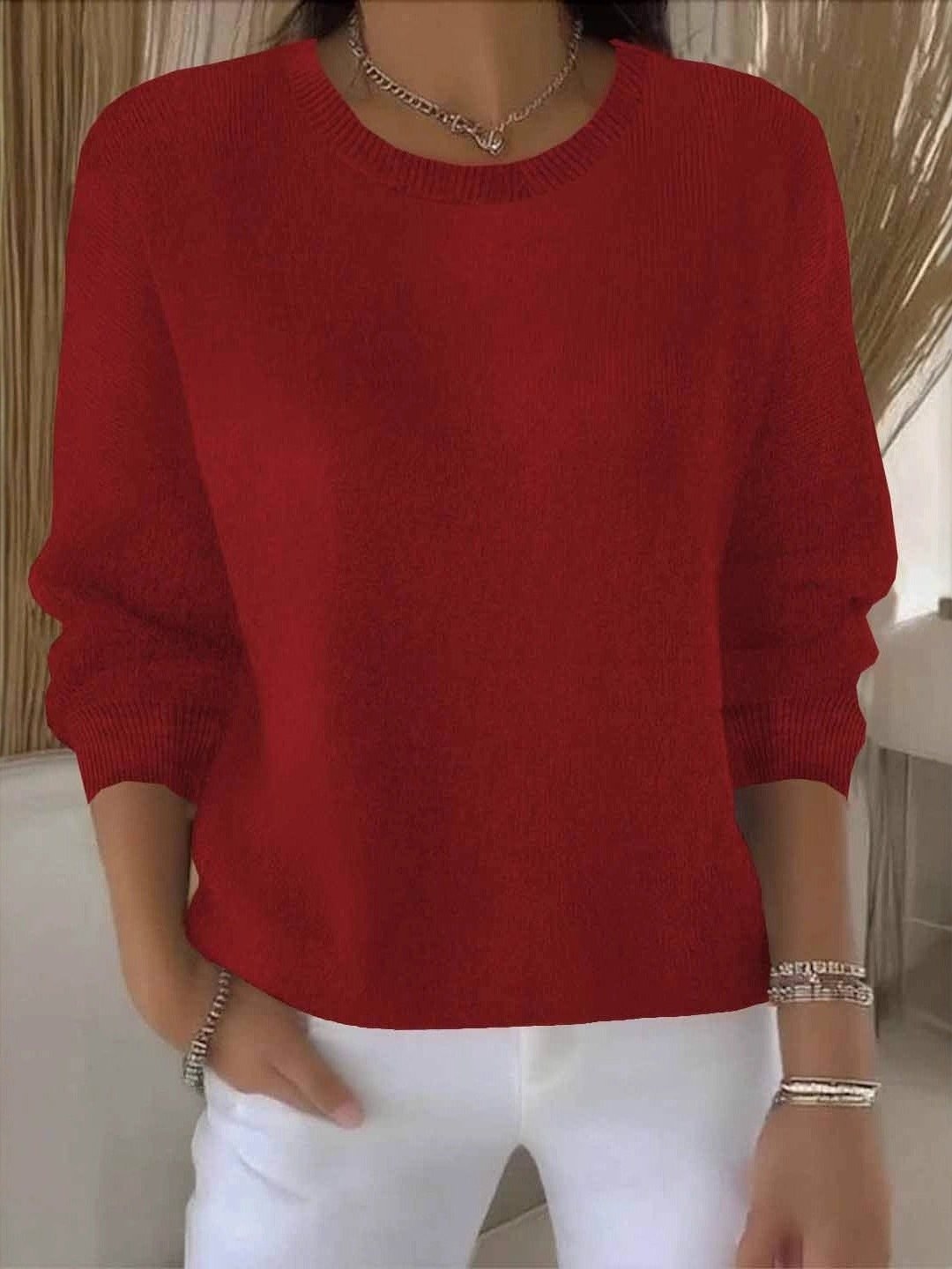 Ida — Maglione Oversize Donna in Maglia Fine Girocollo, Lina Milano