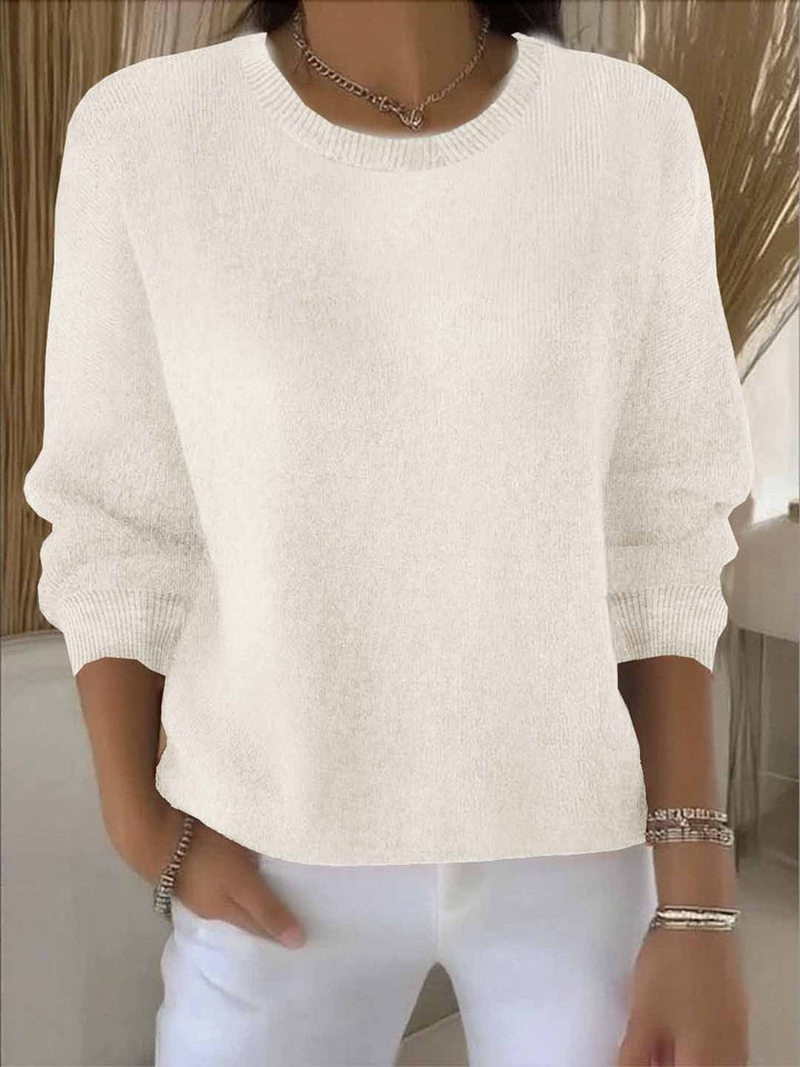 Ida — Maglione Oversize Donna in Maglia Fine Girocollo, Lina Milano