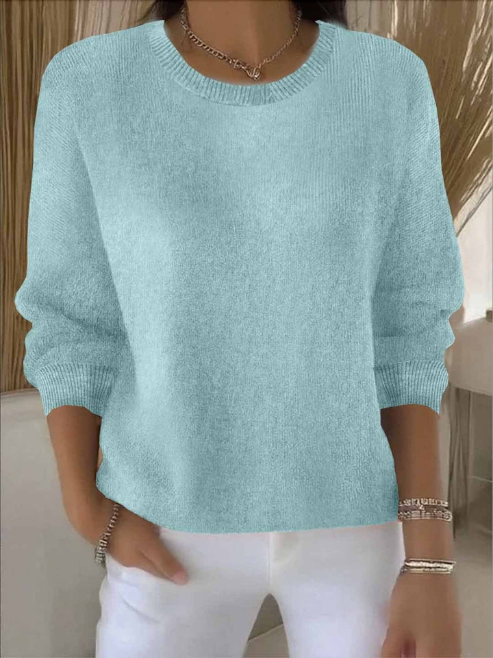Ida — Maglione Oversize Donna in Maglia Fine Girocollo, Lina Milano