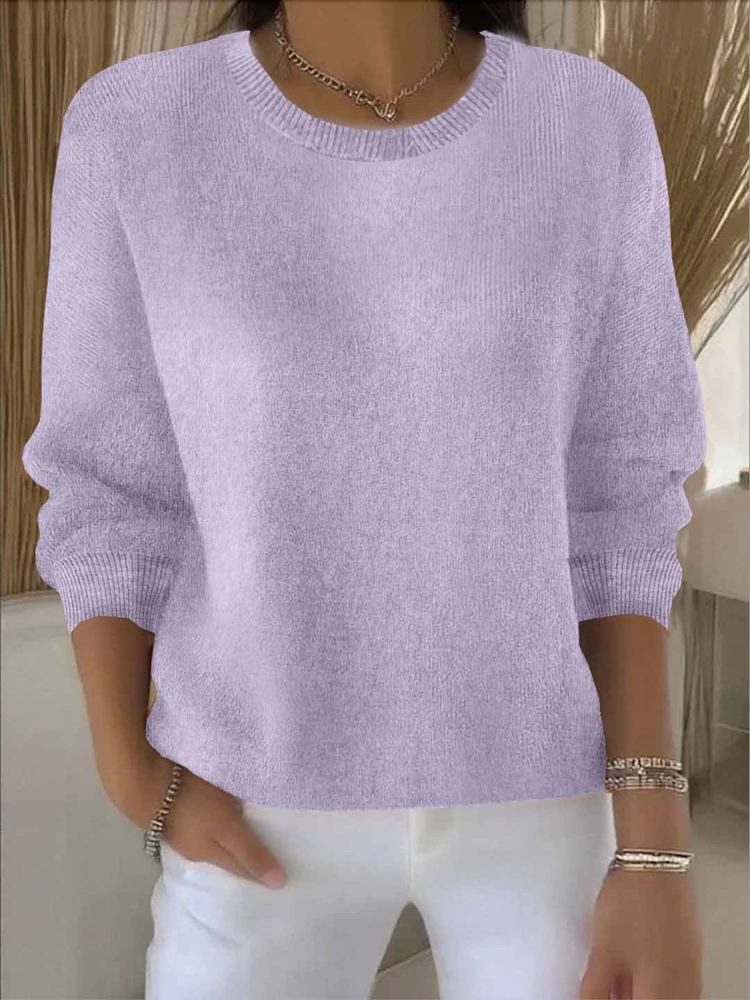 Ida — Maglione Oversize Donna in Maglia Fine Girocollo, Lina Milano