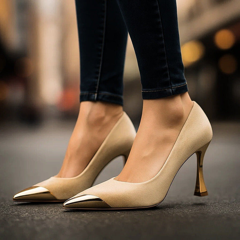 Jolanda — Décolleté Donna Eleganti a Punta con Tacco Sottile, Lina Milano