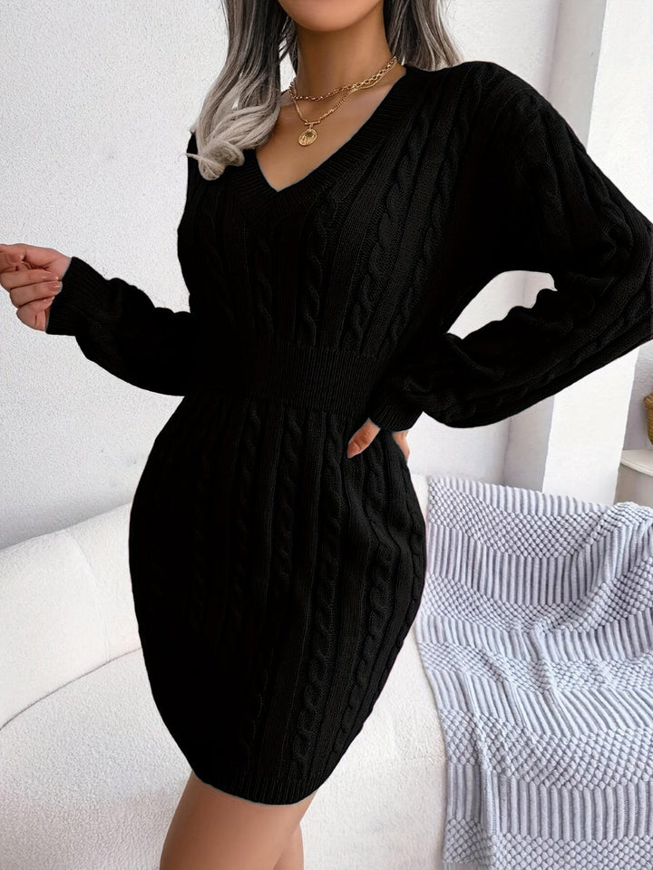 Manuela — Abiti Donna Corti a Trecce con Scollo a V e Peplo, Lina Milano