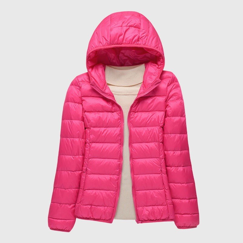 Nerina — Giubbotti Invernali Donna Leggeri Imbottiti con Cappuccio e Zip, Lina Milano