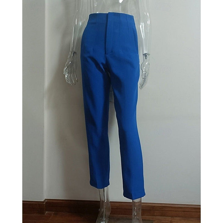 Oriana — Pantaloni Donna Eleganti da Ufficio a Vita Alta con Gamba Stretta, Lina Milano