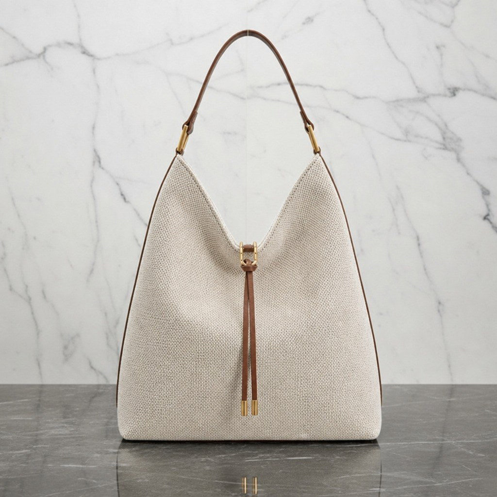 Rosa — Borse a Tracolla Donna Hobo Morbide con Nappa, Lina Milano