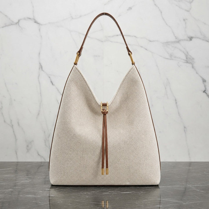 Rosa — Borse a Tracolla Donna Hobo Morbide con Nappa, Lina Milano