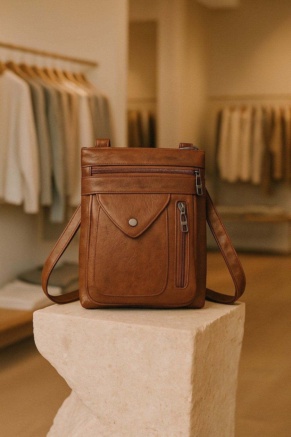 Rosanna — Borse a Tracolla Donna Piccole Vintage con Patta e Cerniere, Lina Milano
