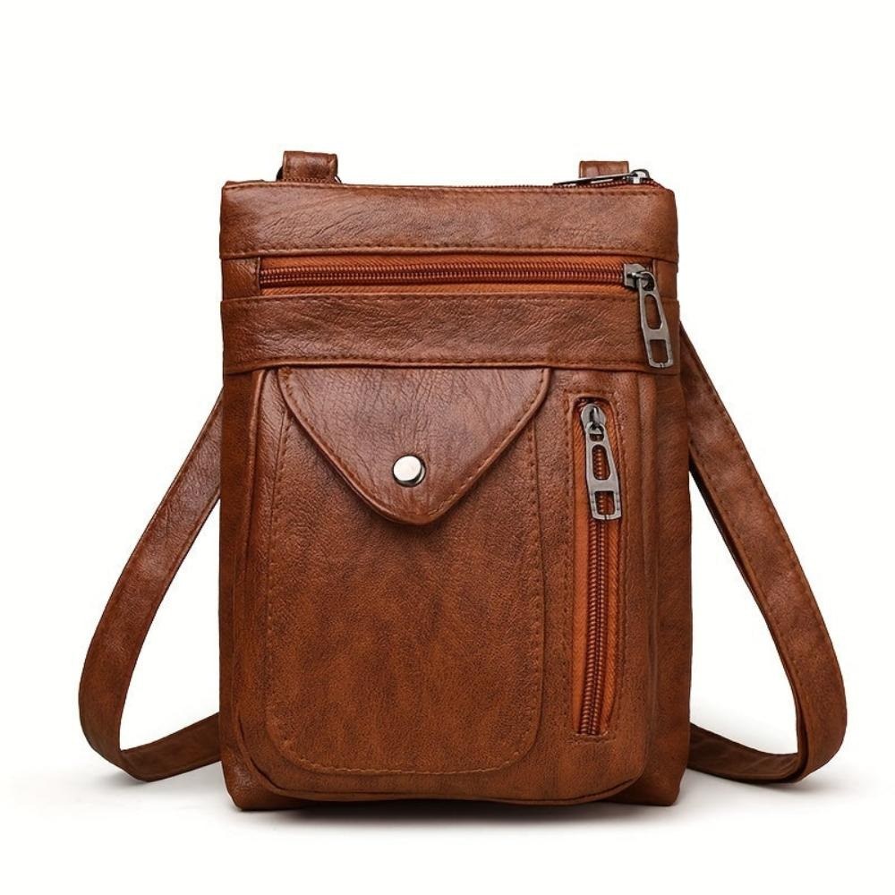 Rosanna — Borse a Tracolla Donna Piccole Vintage con Patta e Cerniere, Lina Milano