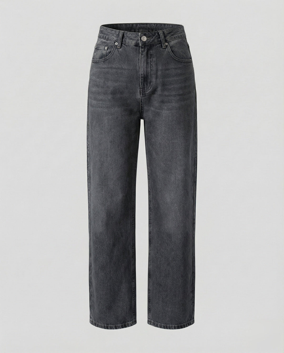 Serena — Jeans Balloon Donna Larghi Dritti con Fondo Elastico, Lina Milano