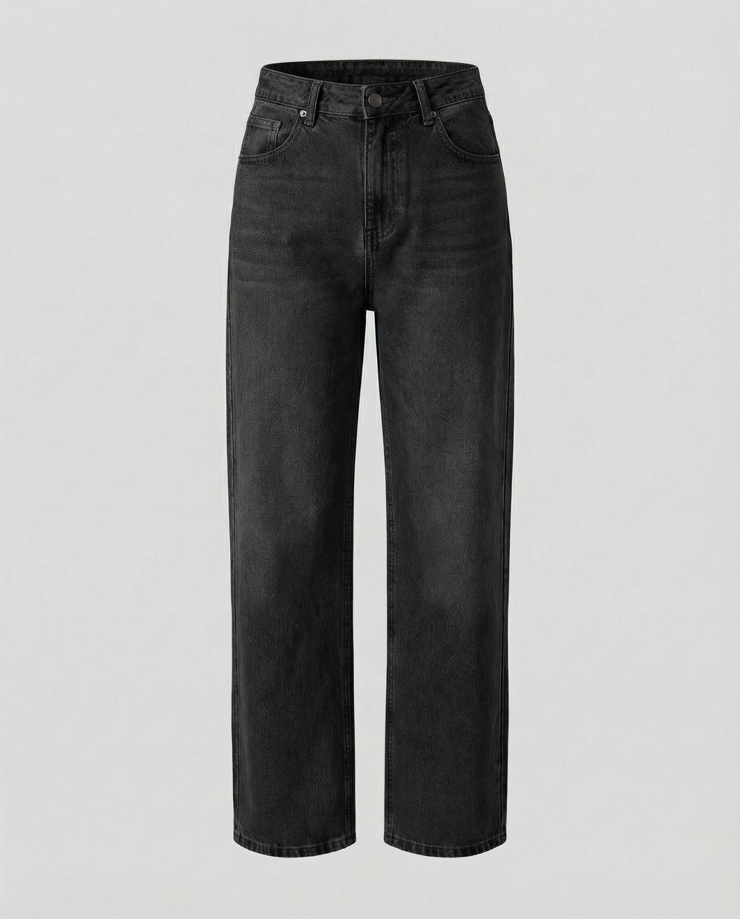 Serena — Jeans Balloon Donna Larghi Dritti con Fondo Elastico, Lina Milano